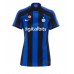 Cheap Inter Milan Henrikh Mkhitaryan #22 Home Football Shirt Women 2022-23 Short Sleeve